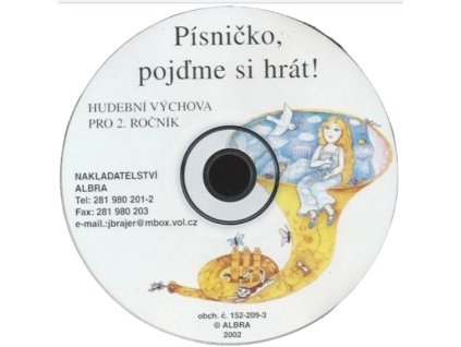 Písničko, pojďme si hrát! CD pro 2.ročník ZŠ