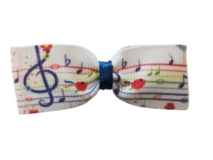 Sponka do vlasů Mašlička Hudba