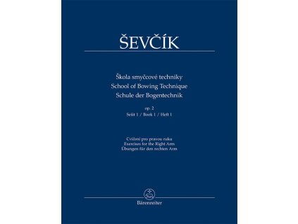 Otakar Ševčík Škola smyčcové techniky op. 2