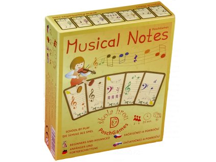 Notové karty – pro začátečníky i pokročilé