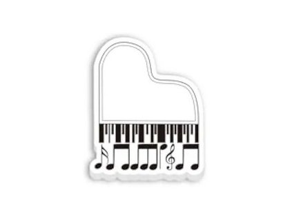 Samolepící poznámkový bloček KLAVIATURA 2