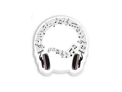 Samolepící poznámkový bloček SLUCHÁTKA