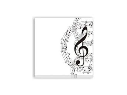 Samolepící poznámkový bloček HUDEBNÍ SYMBOLY 2