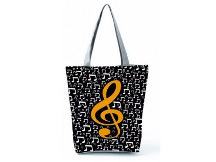 Taška ZLATÝ KLÍČ černá