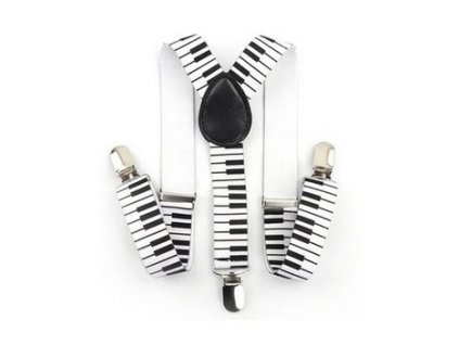 Kšandy šle KLAVIATURA dětské