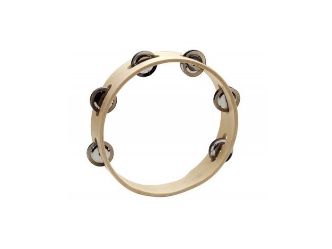 23989 goldon drevena tamburina bez blany 20cm 35205