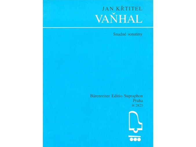 Jan Křtitel Vaňhal Snadné sonatiny