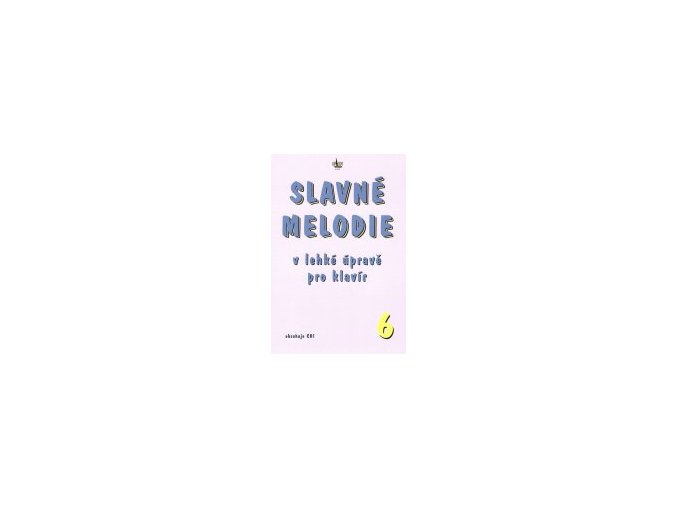 24376 slavne melodie v lehke uprave pro klavir 6 cd