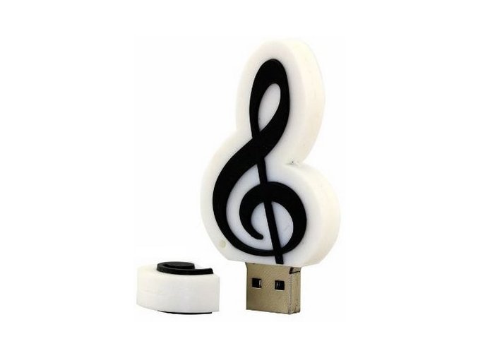 26140 usb flash disk 8 gb houslovy klic bily