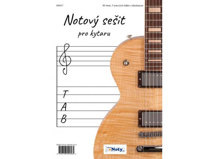 28708 notovy sesit pro kytaru a4