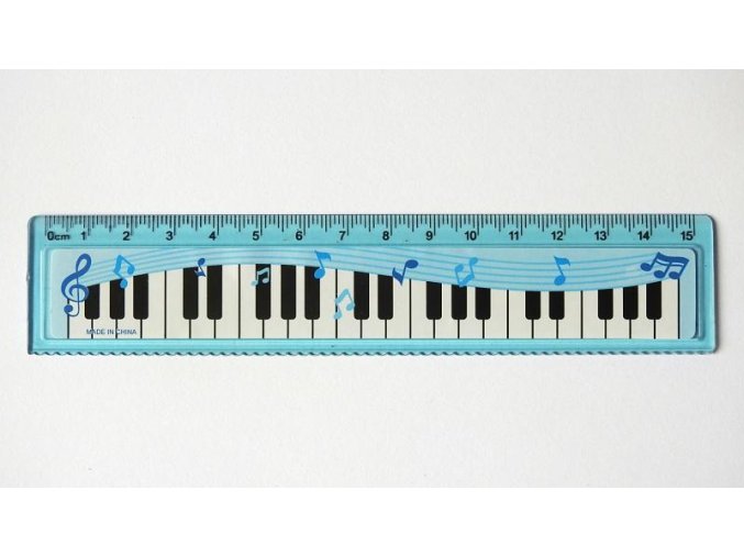 30961 pravitko klaviatura modre