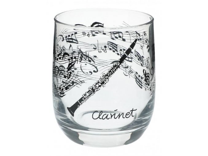 32953 sklenicka klarinet