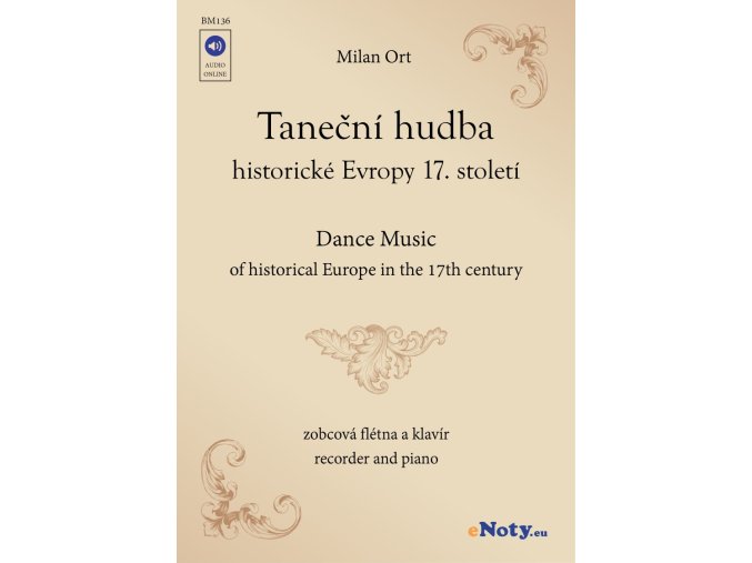 Taneční hudba historické Evropy 17. století (zobc. flétna)