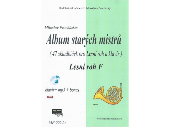 Album starých mistrů pro lesní roh a klavír