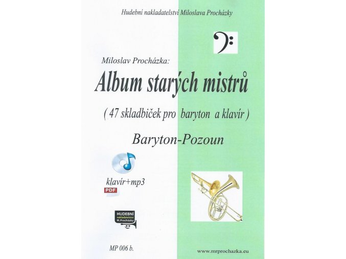 Album starých mistrů pro baryton pozoun a klavír