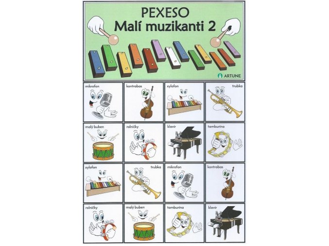 Pexeso Malí muzikanti 2 CZ