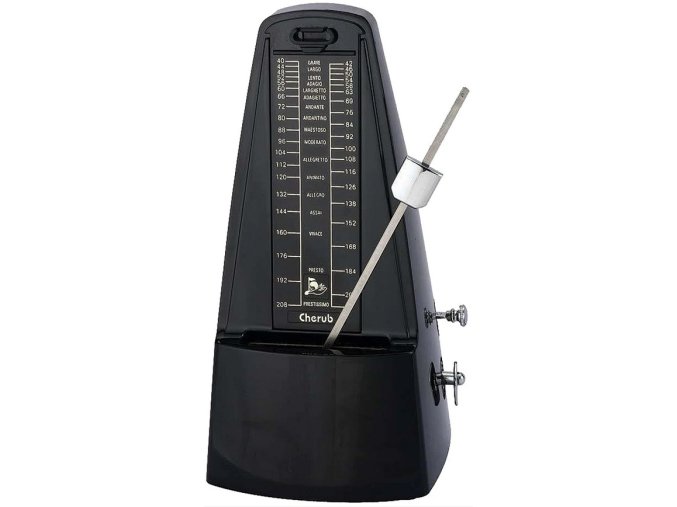 Metronom mechanický Cherub WSM 330 černý