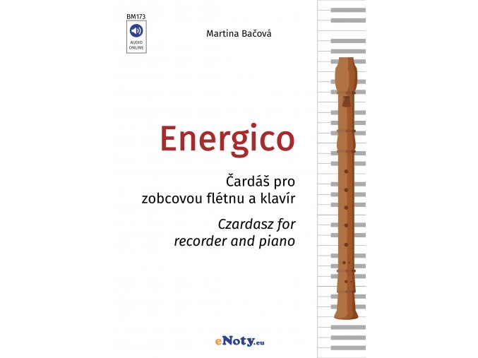 Energico čardáš pro zobcovou flétnu a klavír