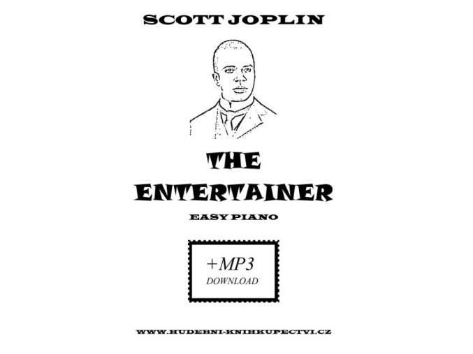 Scott Joplin The Entertainer (noty na snadný klavír) (+audio)