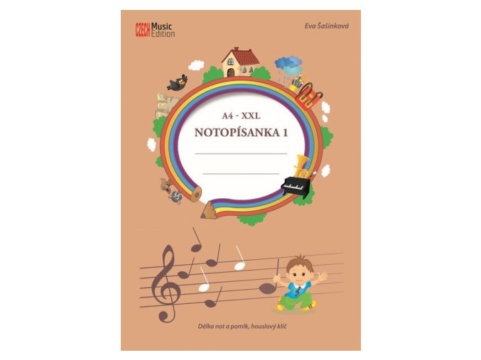 Notopísanka 1 XXL ve formátu A4