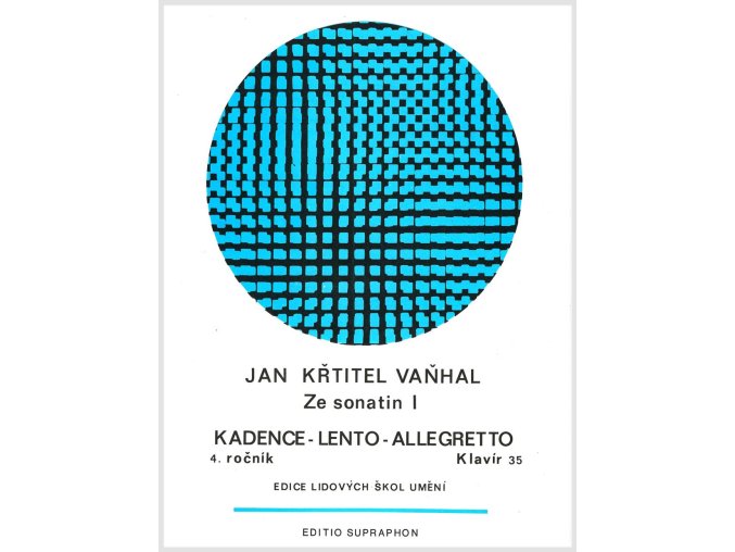 Jan Křtitel Vaňhal Ze sonatin I