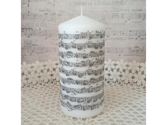 Svíčka BACH 14x7