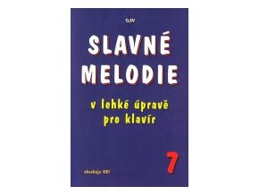 24379 slavne melodie v lehke uprave pro klavir 7 cd