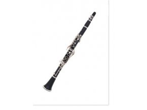 25471 pohlednice klarinet