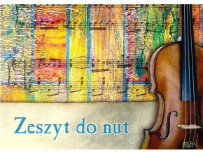 27262 notovy sesit housle a partitura barevny