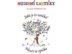 28111 hudba hrou s opickou notickou hudebni karticky