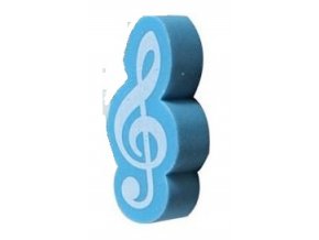30559 guma ve tvaru housloveho klice modra