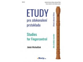 34072 etudy pro zdokonaleni prstokladu altova zobcova fletna