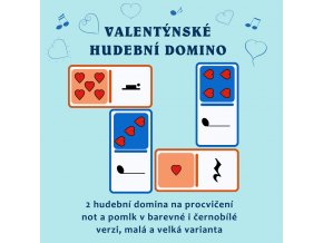 Valentýnské hudební domino 1