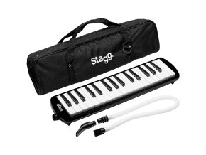 Stagg MELOSTA32 BK, klávesová harmonika, černá