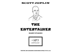 Scott Joplin The Entertainer (noty na snadný klavír) (+audio)