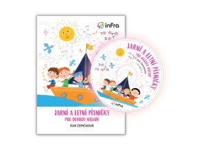 Jarní a letní písničky pro dobrou náladu zpěvník s CD
