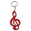 30496 privesek na klice houslovy klic cerveny