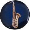 31450 hudebni placka saxofon 2
