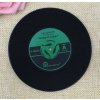 33184 podtacek pod hrnek gramofonova deska zeleny