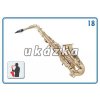 33925 6 sada 24 karet hudebni nastroje a4 30x21 cm