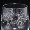 34390 1 sklenicka musica s notami