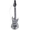 Nafukovací rockerská kytara zebra 2 1