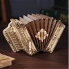 RoboTime dřevěné 3D puzzle Tahací harmonika 3