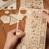 RoboTime dřevěné 3D puzzle Bicí souprava 2