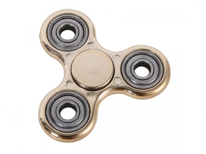 fidget spinner zlatý