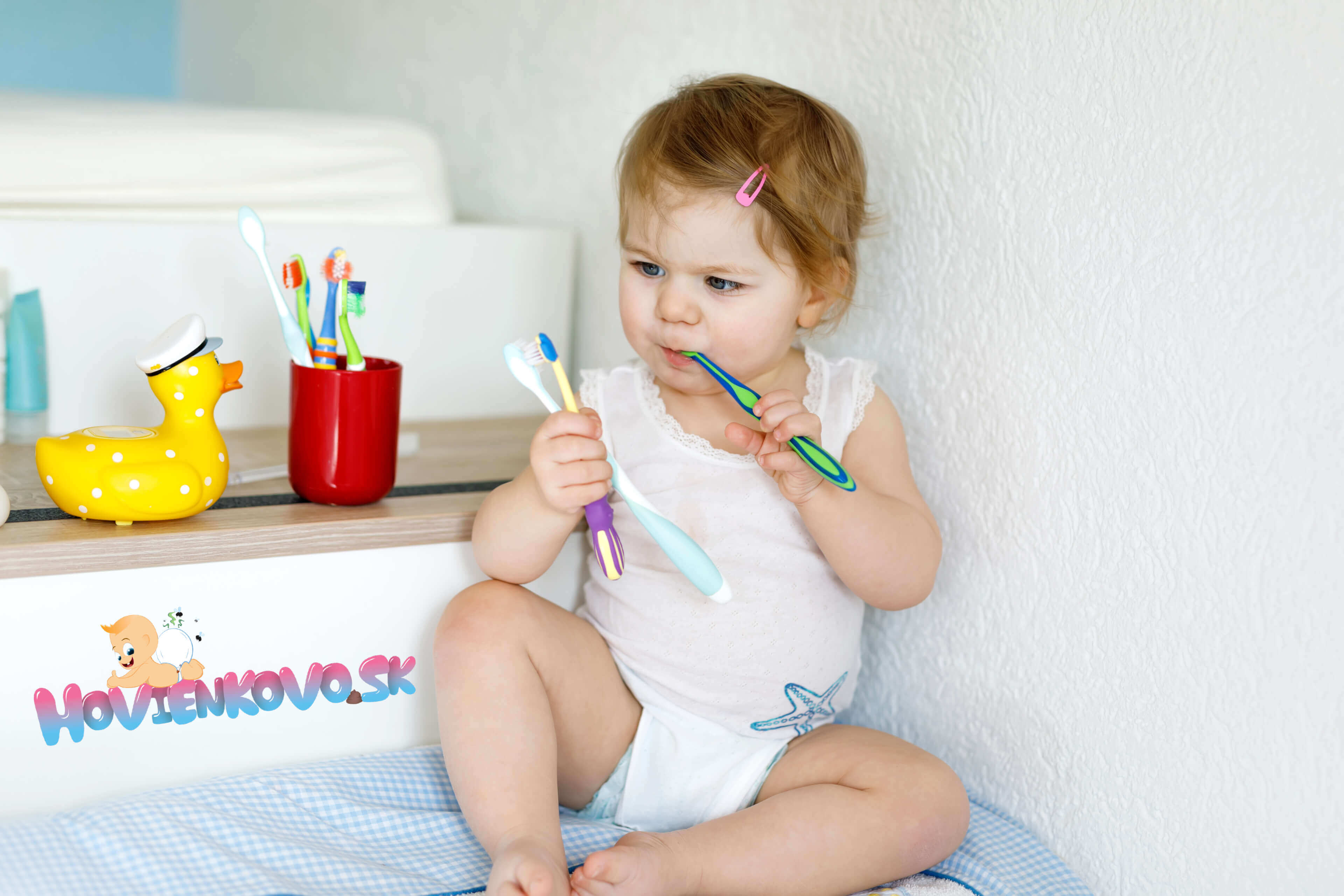 Ako si vybrať a používať prvú zubnú kefku vášho dieťaťa