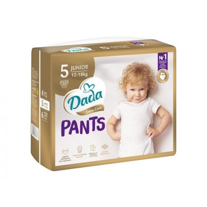 DADA Extra Care Pants Nohavičky plienkové jednorazové 5 Junior (12-18 kg) 35 ks