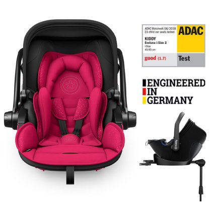 KIDDY Autosedačka Evoluna i-size 2 40-83 cm Rubin Pink
