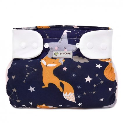 T-TOMI Nohavičky abdukčné ortopedické - patentky, night foxes (3-6 kg)