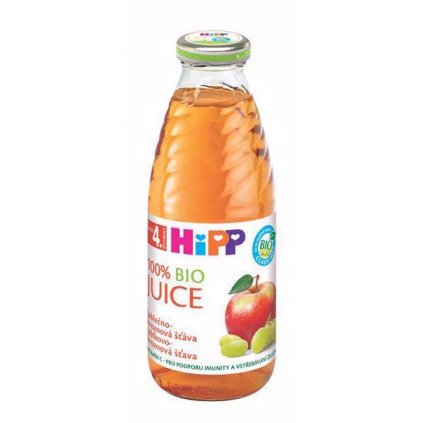 HiPP Šťava BIO jablkovo-hroznová 500ml